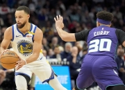 milan.com-勇士战胜黄蜂，库里单场三分球8中7