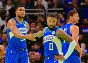 米兰百家乐-雄鹿力克热火，字母哥砍下双20加上三双