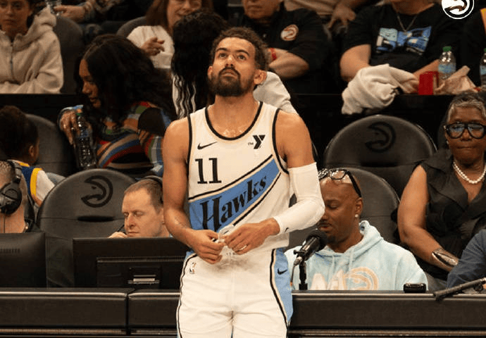 老鹰大胜活塞,特雷-杨火力全开 老鹰大胜活塞,特雷-杨火力全开